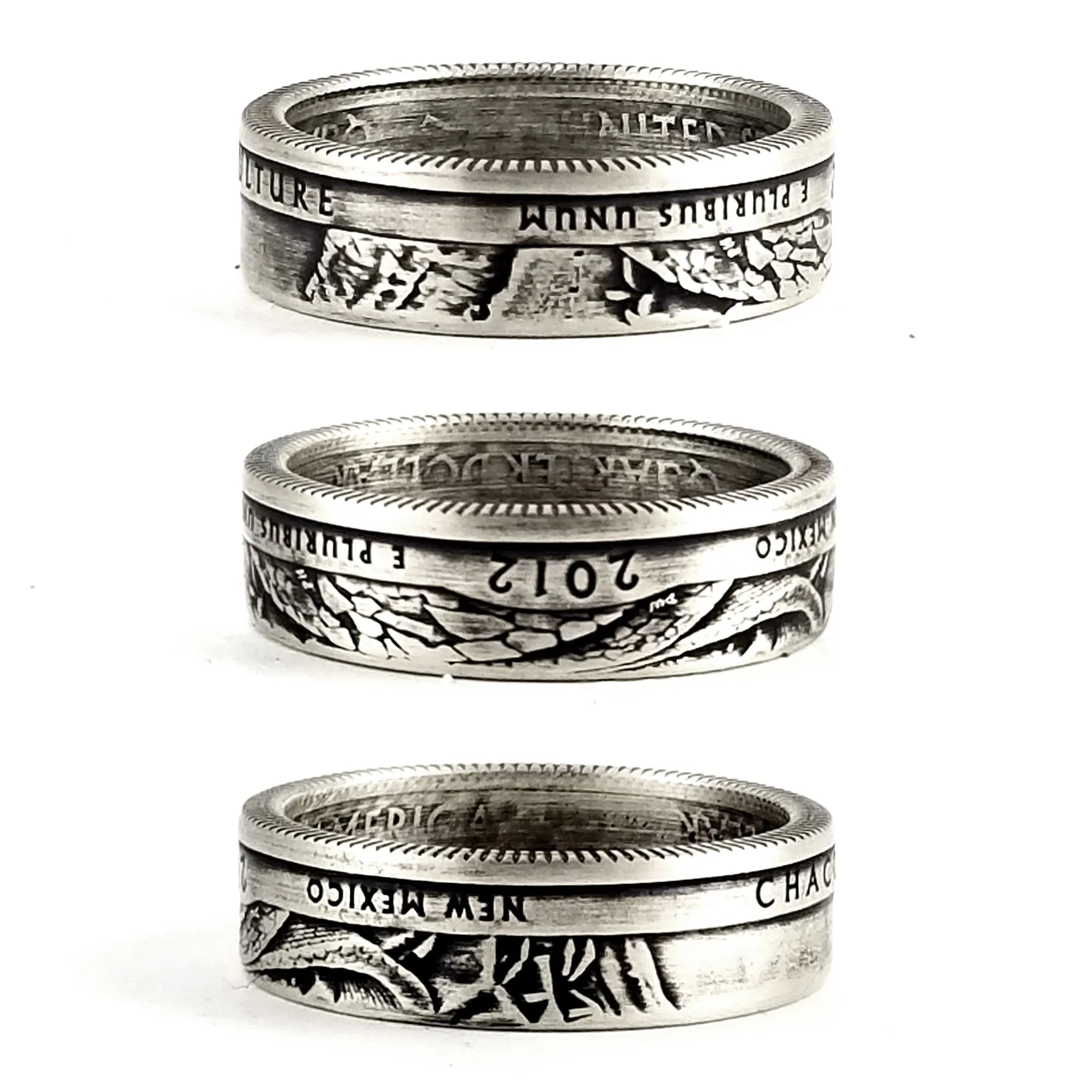 90% Silver Chaco Culture National Park Quarter Ring