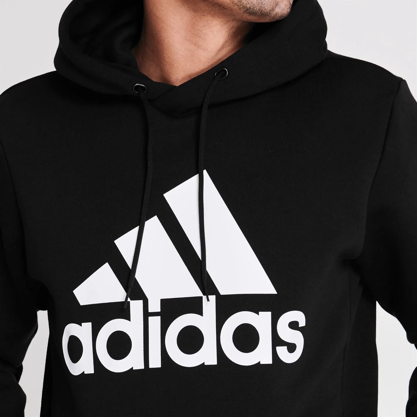 adidas BOS Hoodie Mens Gents OTH Hoody Hooded Top Full Length Sleeve Stamp