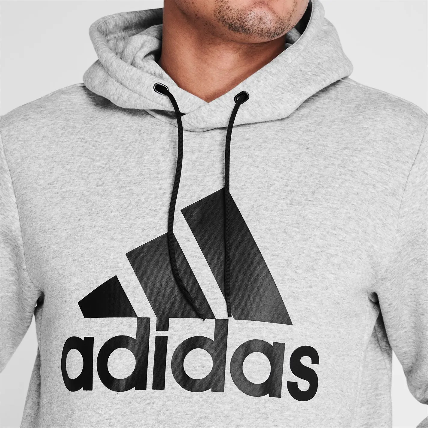 adidas BOS Hoodie Mens Gents OTH Hoody Hooded Top Full Length Sleeve Stamp