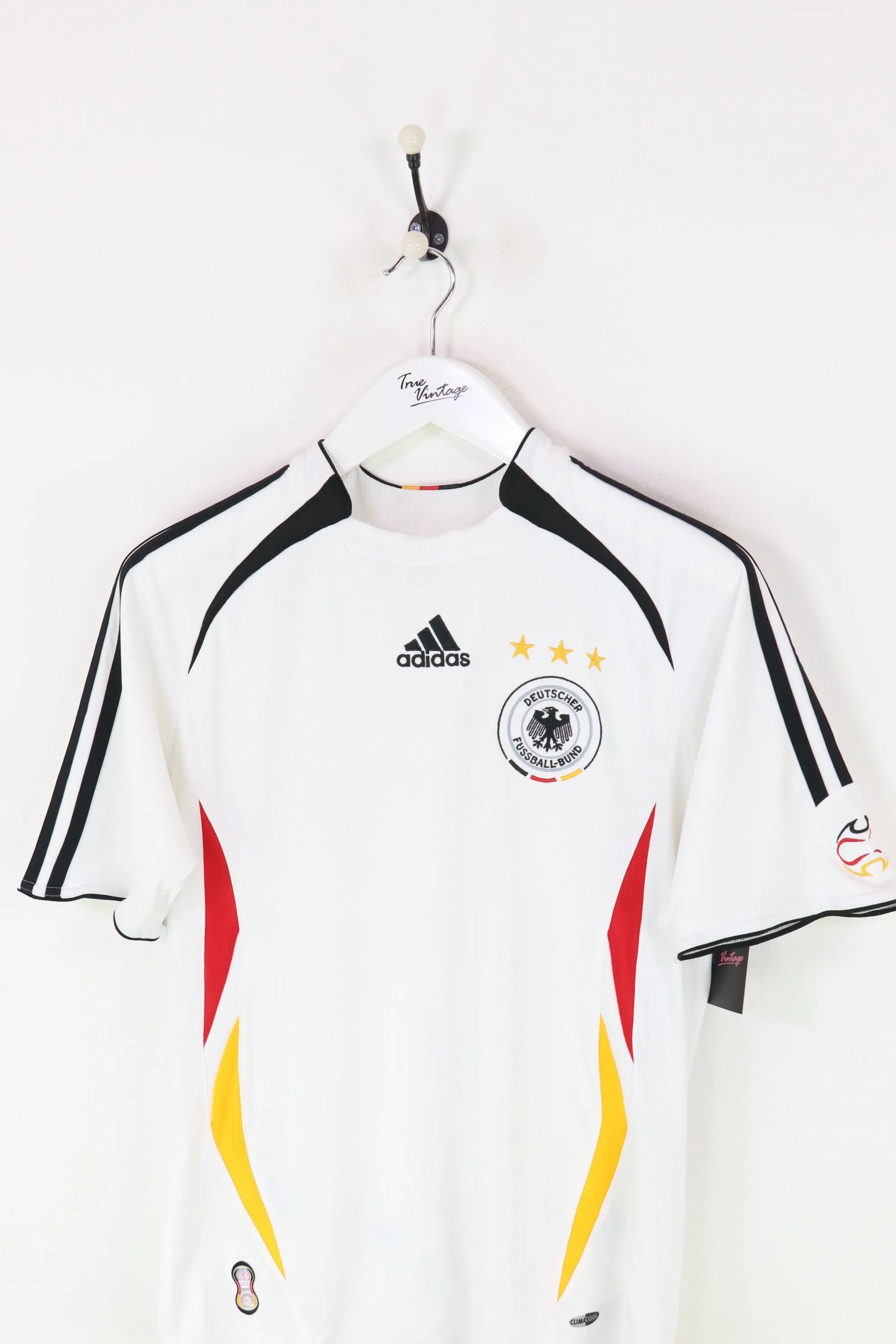 Adidas Germany Football Shirt White Small & Large