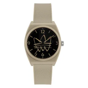 Adidas Project Two 38 Black Dial Watch AOST22565