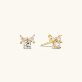 Affinity Stud Earring in Gold