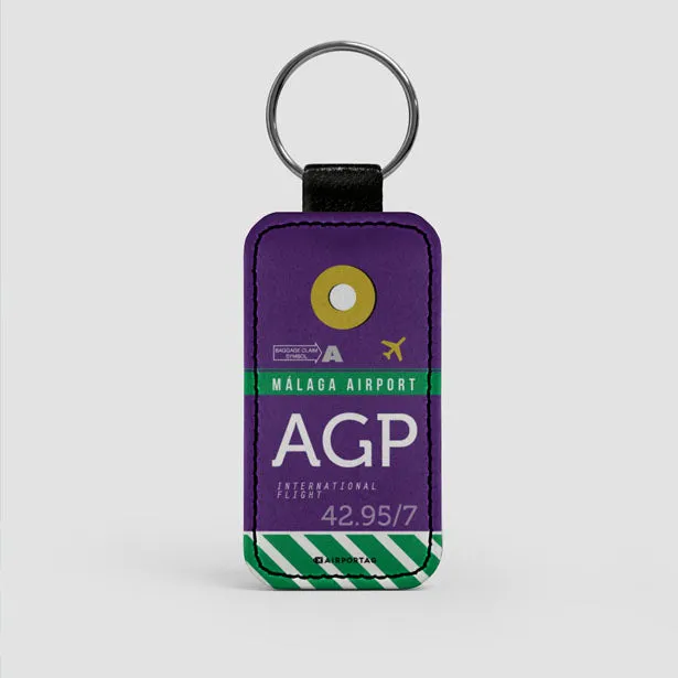 AGP - Leather Keychain