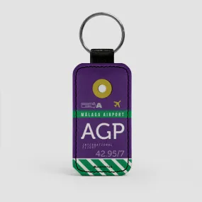 AGP - Leather Keychain