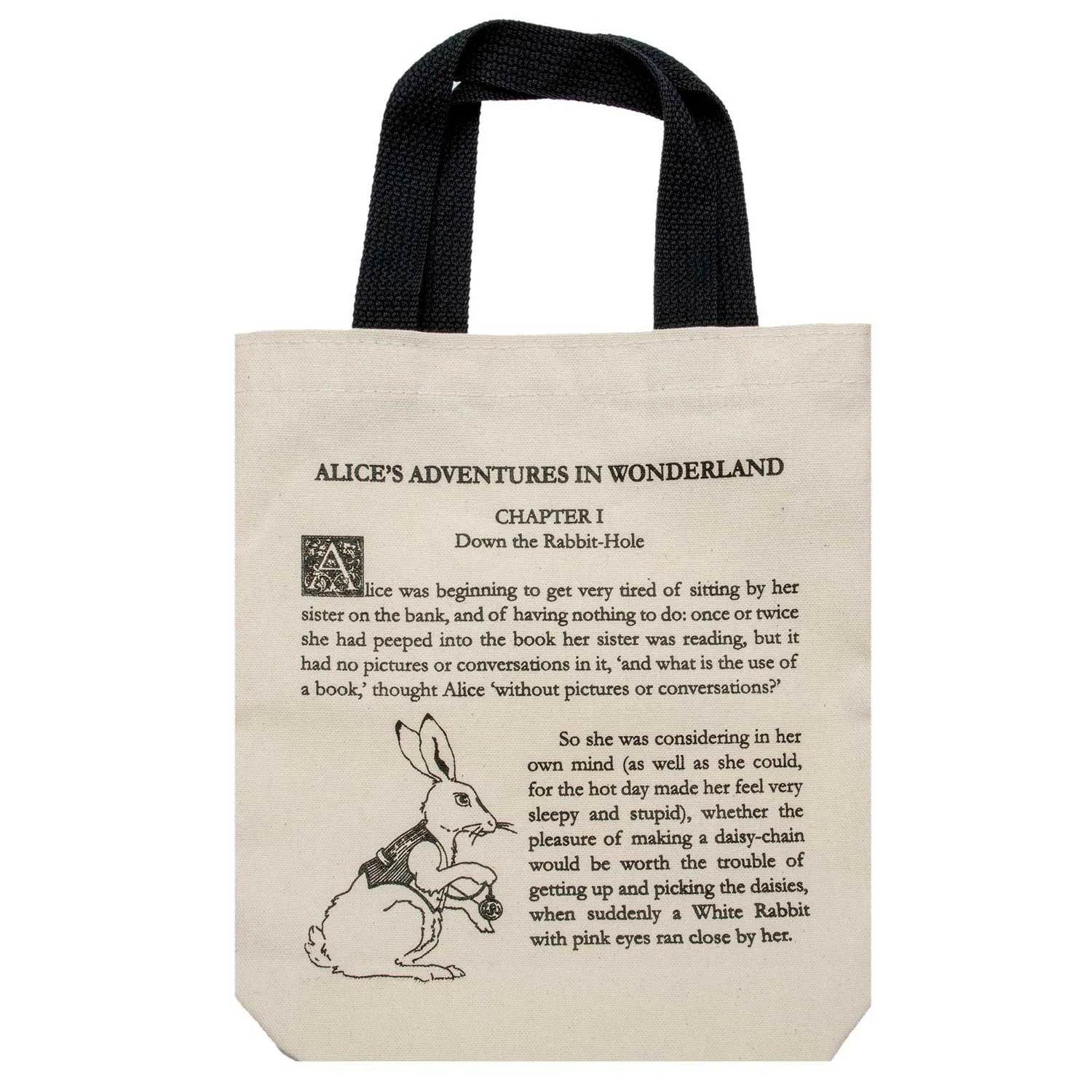 Alice in Wonderland Storybook Kids Tote