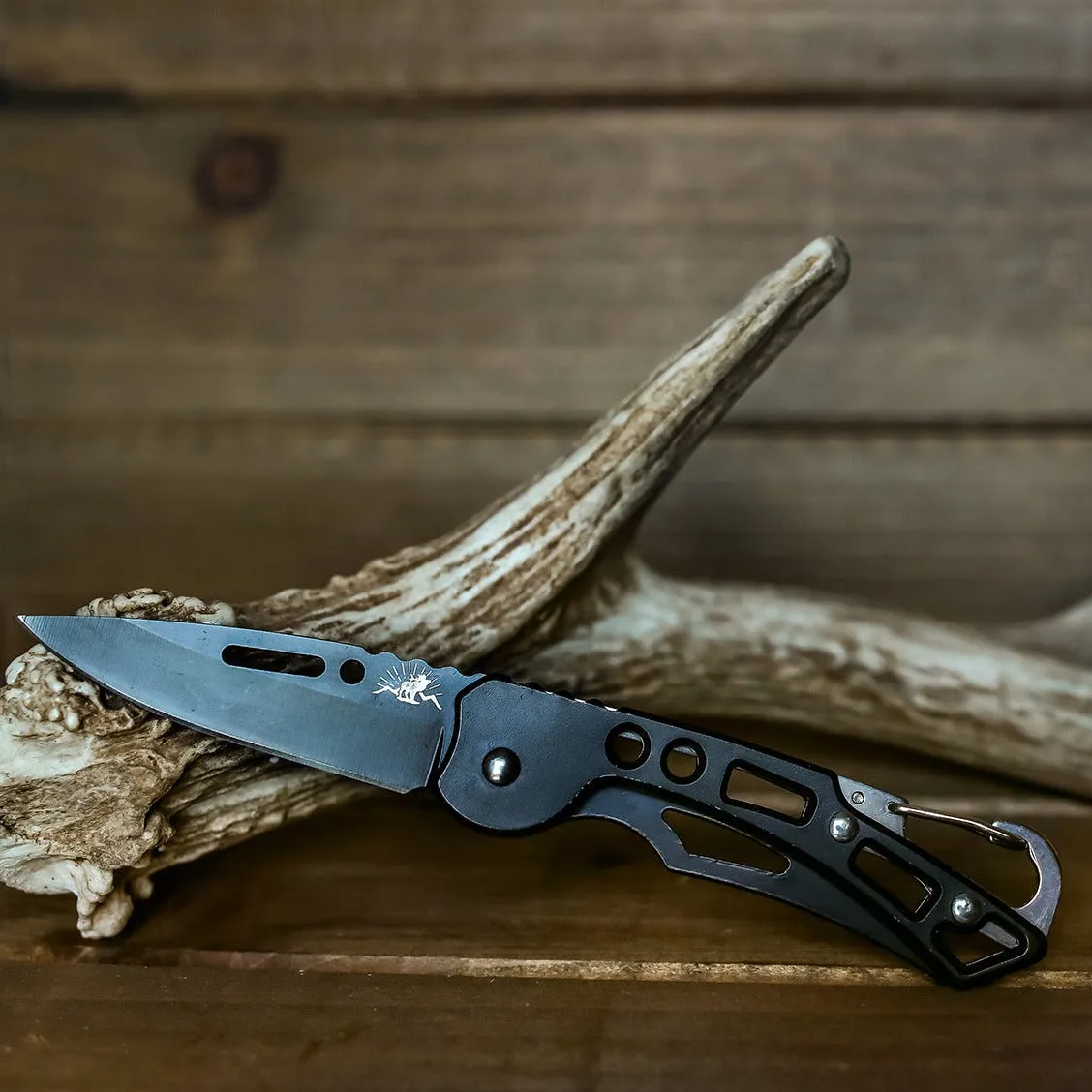 Antler Rings Pocket Knife