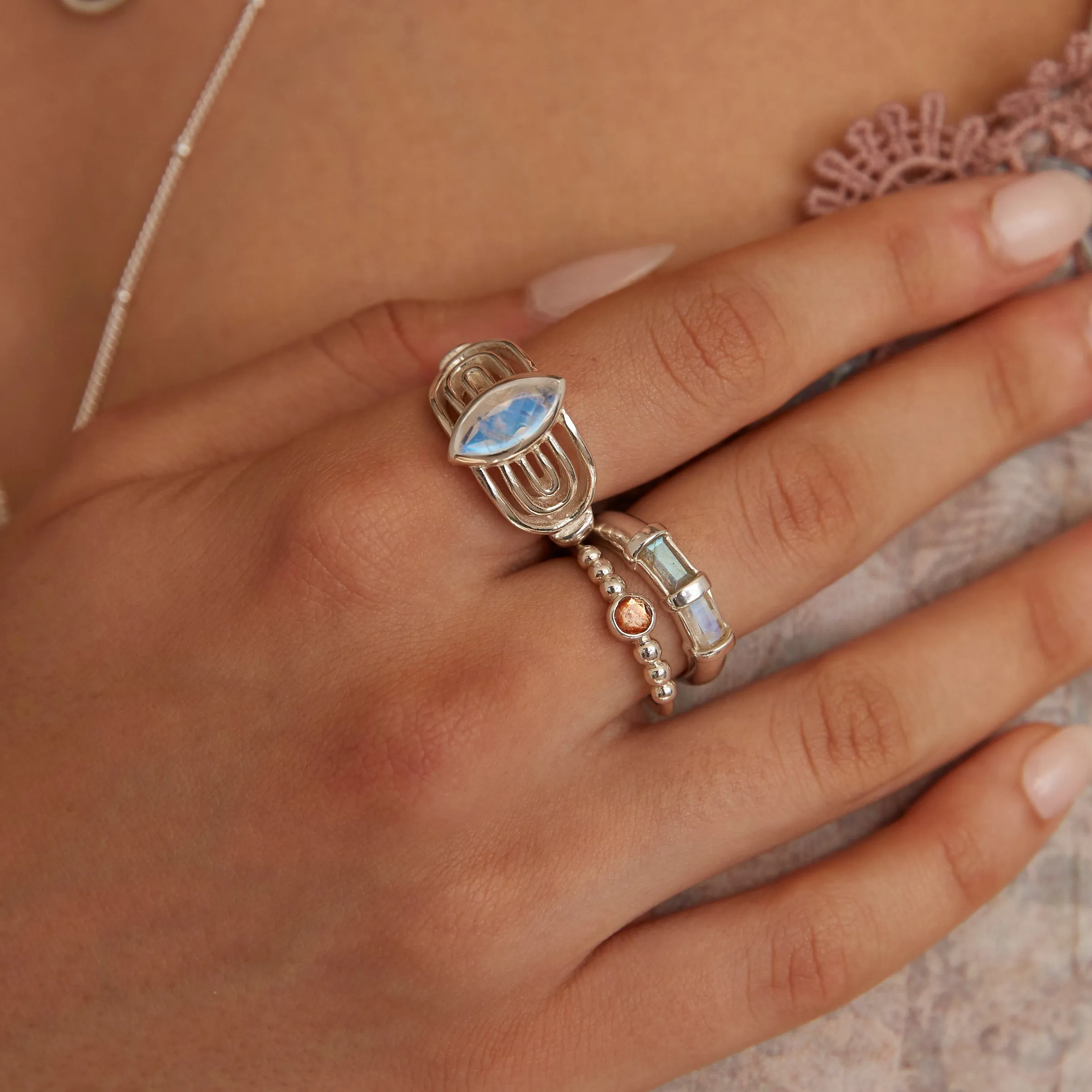 Athena Silver Rings