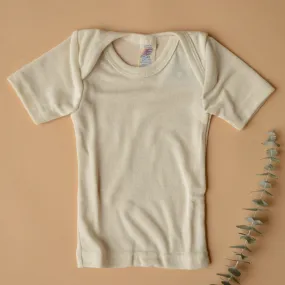 Baby Merino/Silk T-shirt (0-2y)