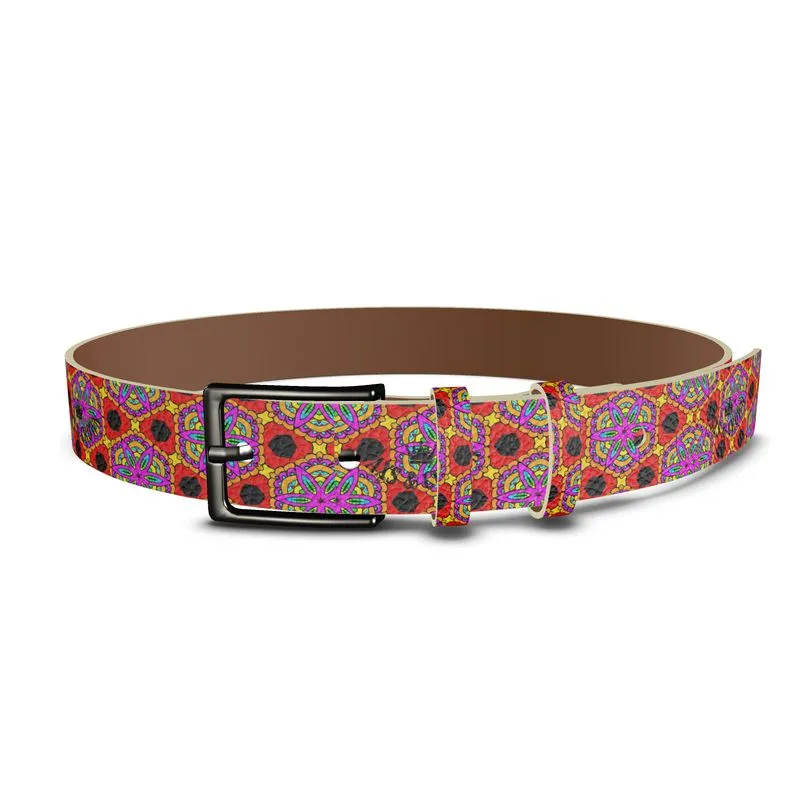 #Be07 JAXS N CROWN COLLECTION designer, leather belt