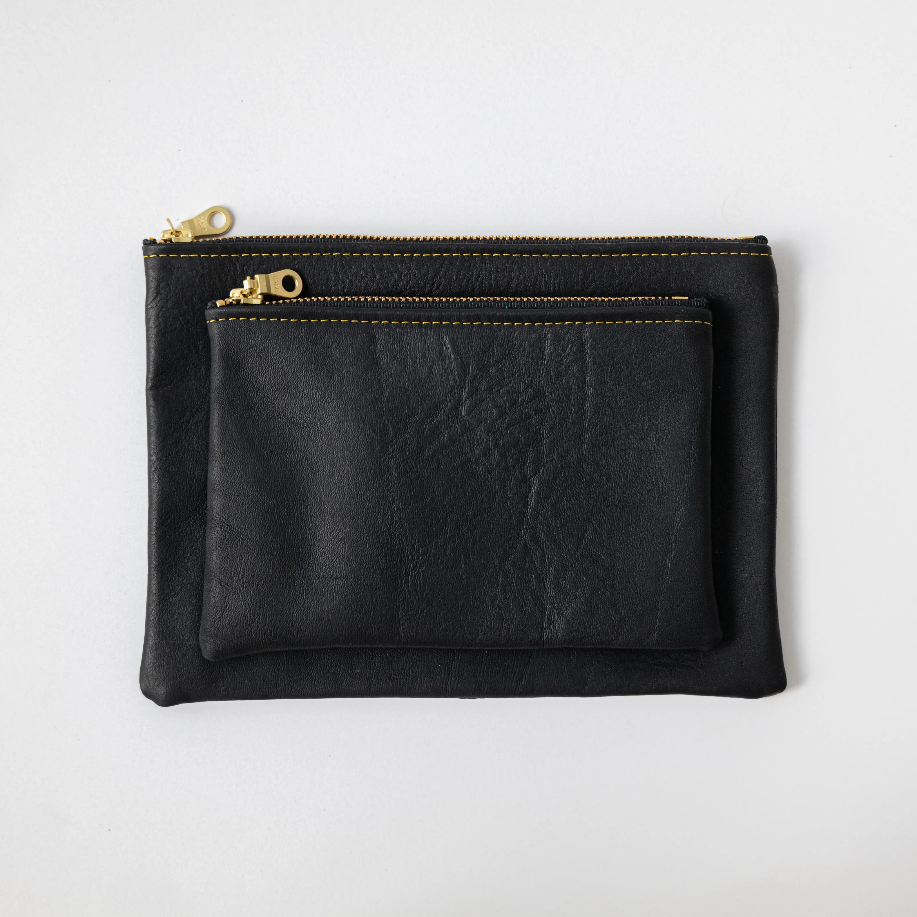 Black Cypress Medium Zip Pouch