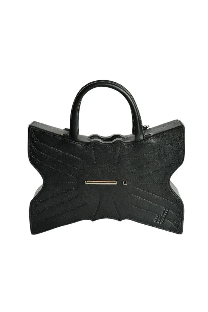 BLACK SPHINX COLLECTION MAXI TOP HANDLE BAG