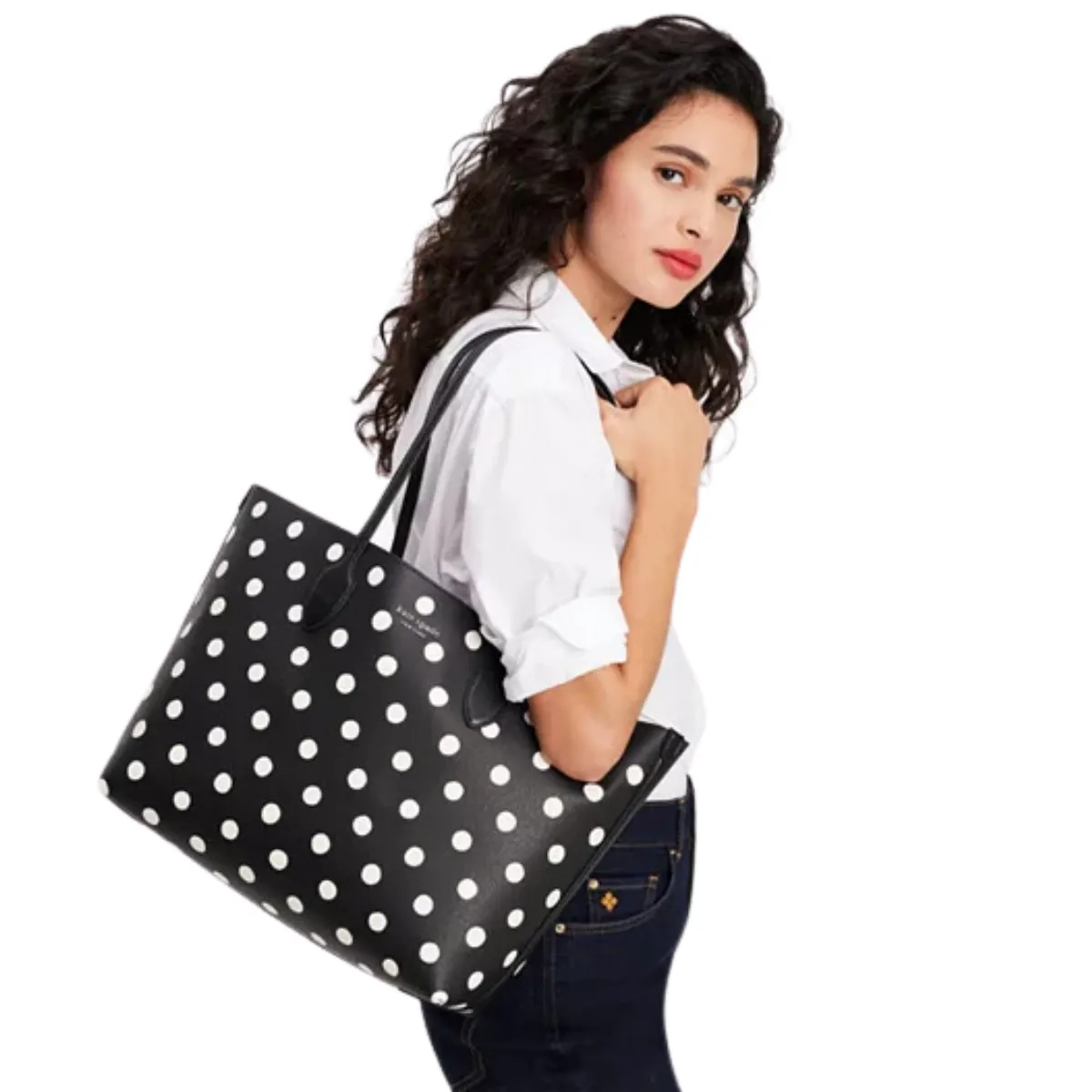 Bleecker Sunshine Dot Large Tote