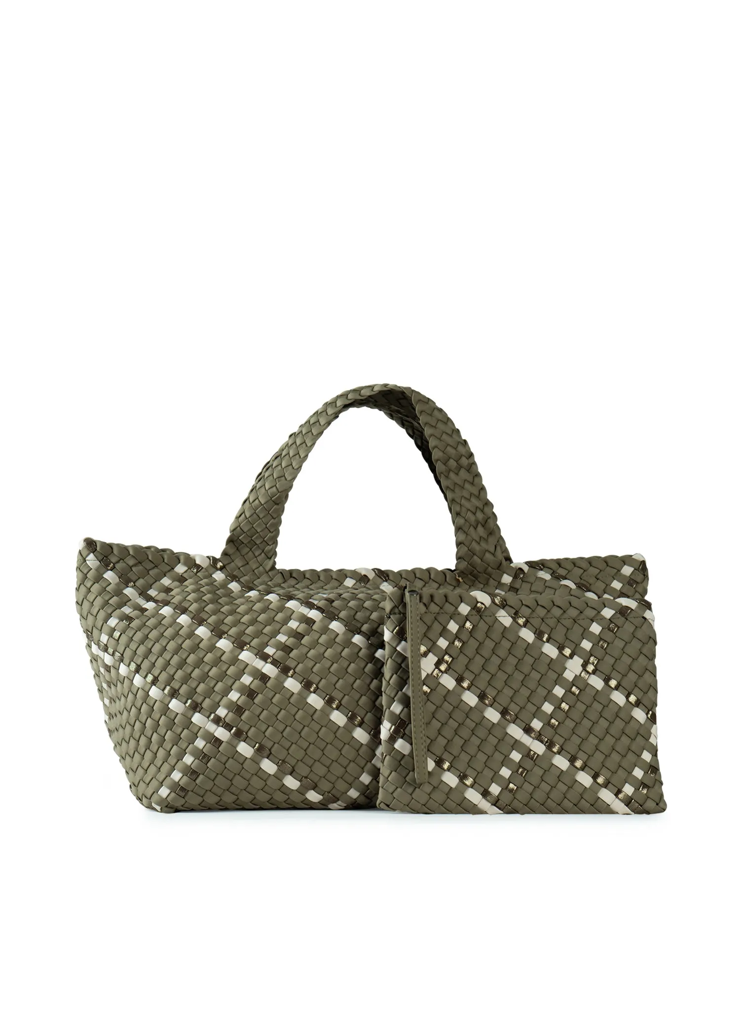 Bobbi Sage Woven Tote