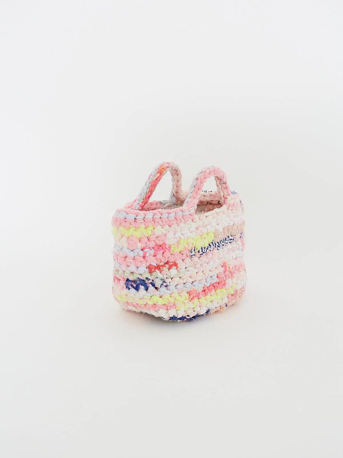 Borsa Crochet Bag Caramella in Colour Mix