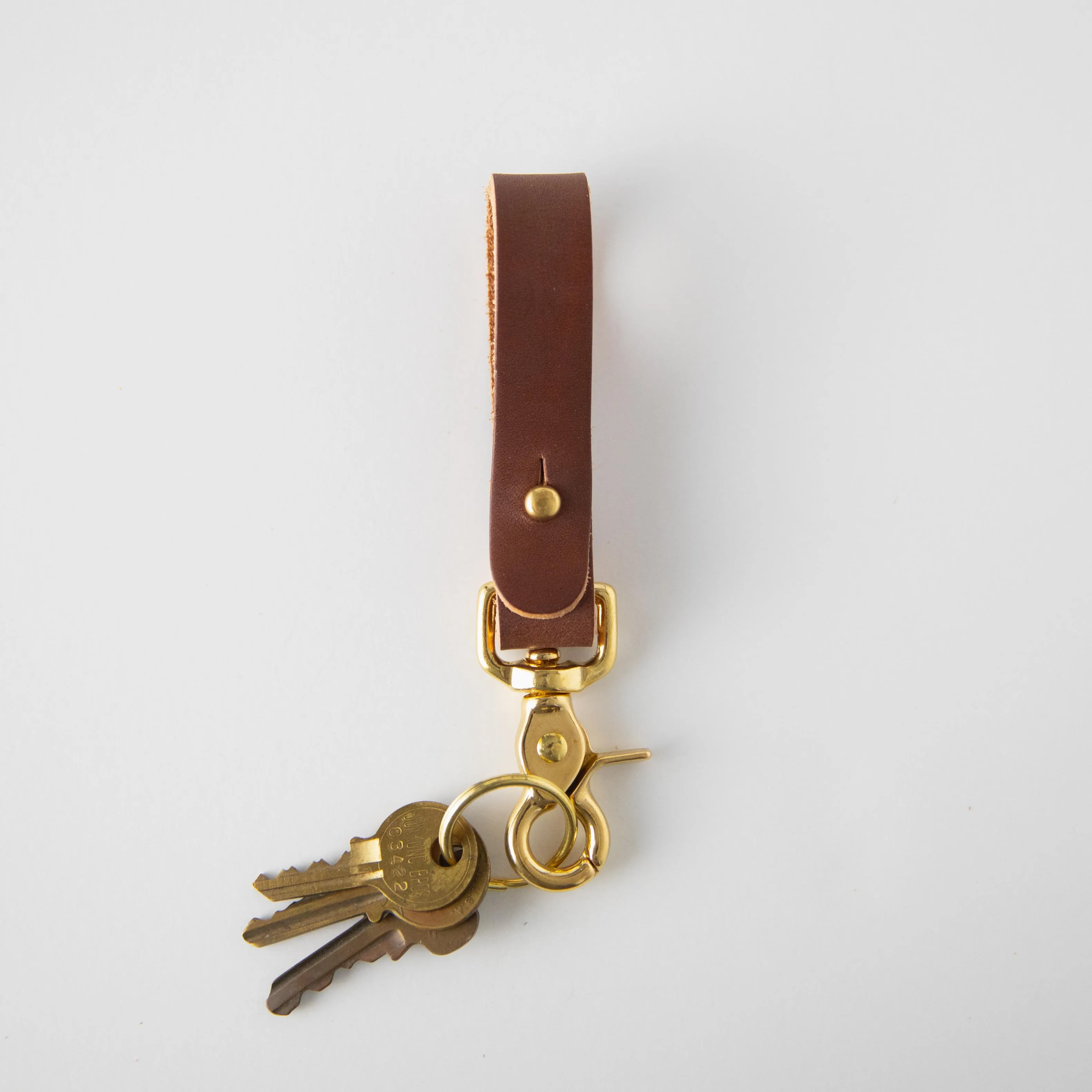 Brown Key Lanyard