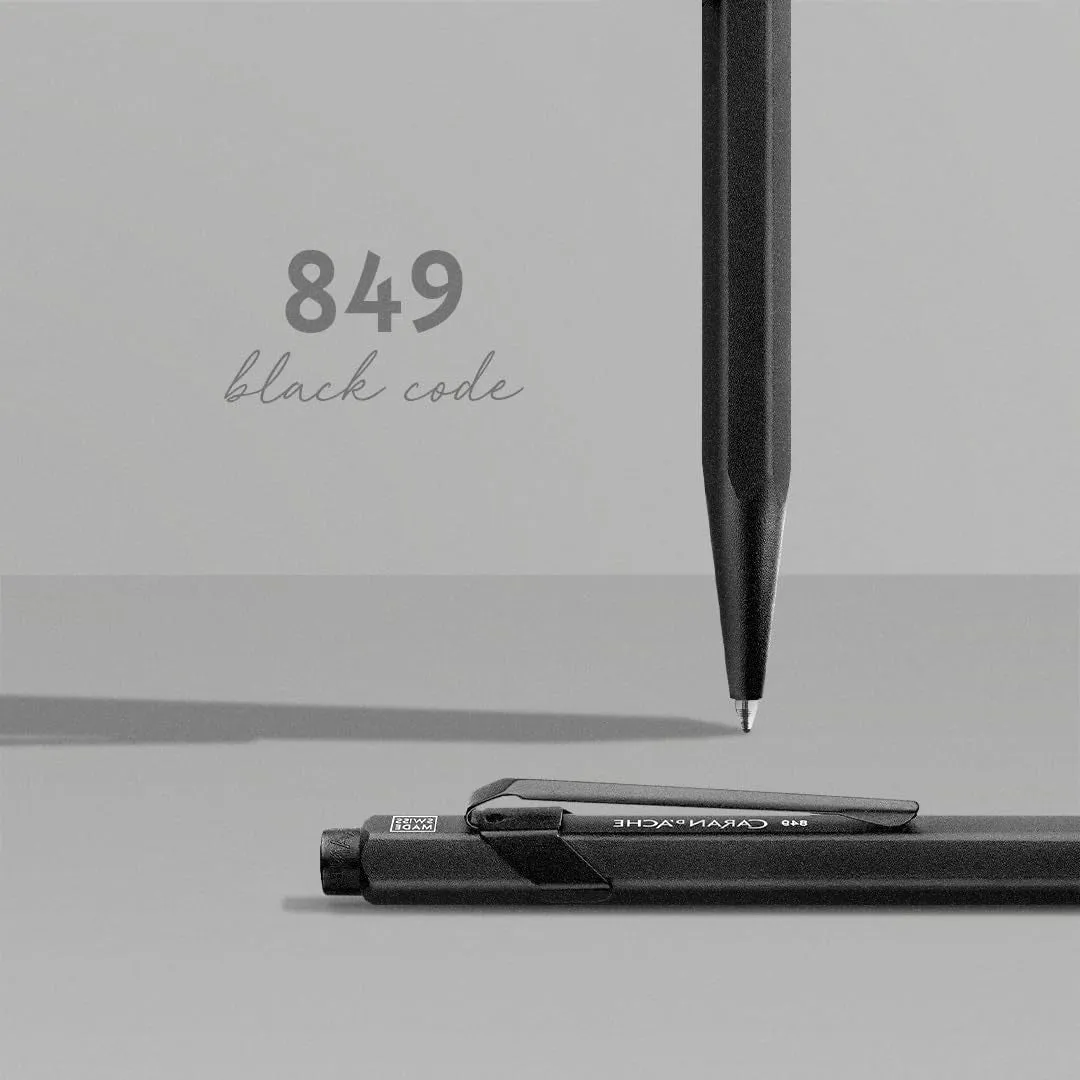 Caran d'ache Ballpoint Pen - 849 Black