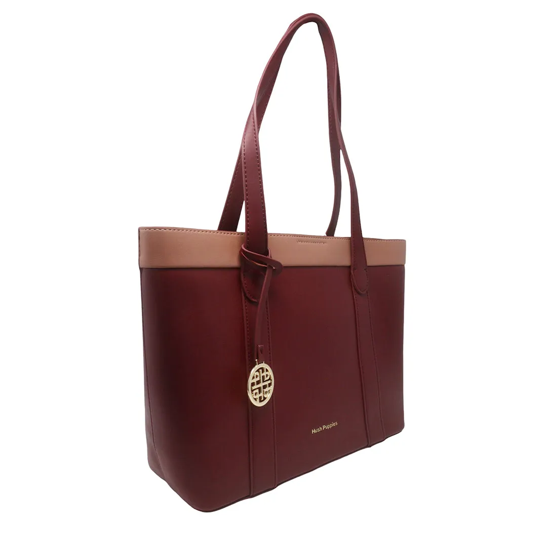 Cartera Gioconda burgundy para mujer