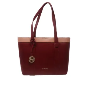 Cartera Gioconda burgundy para mujer