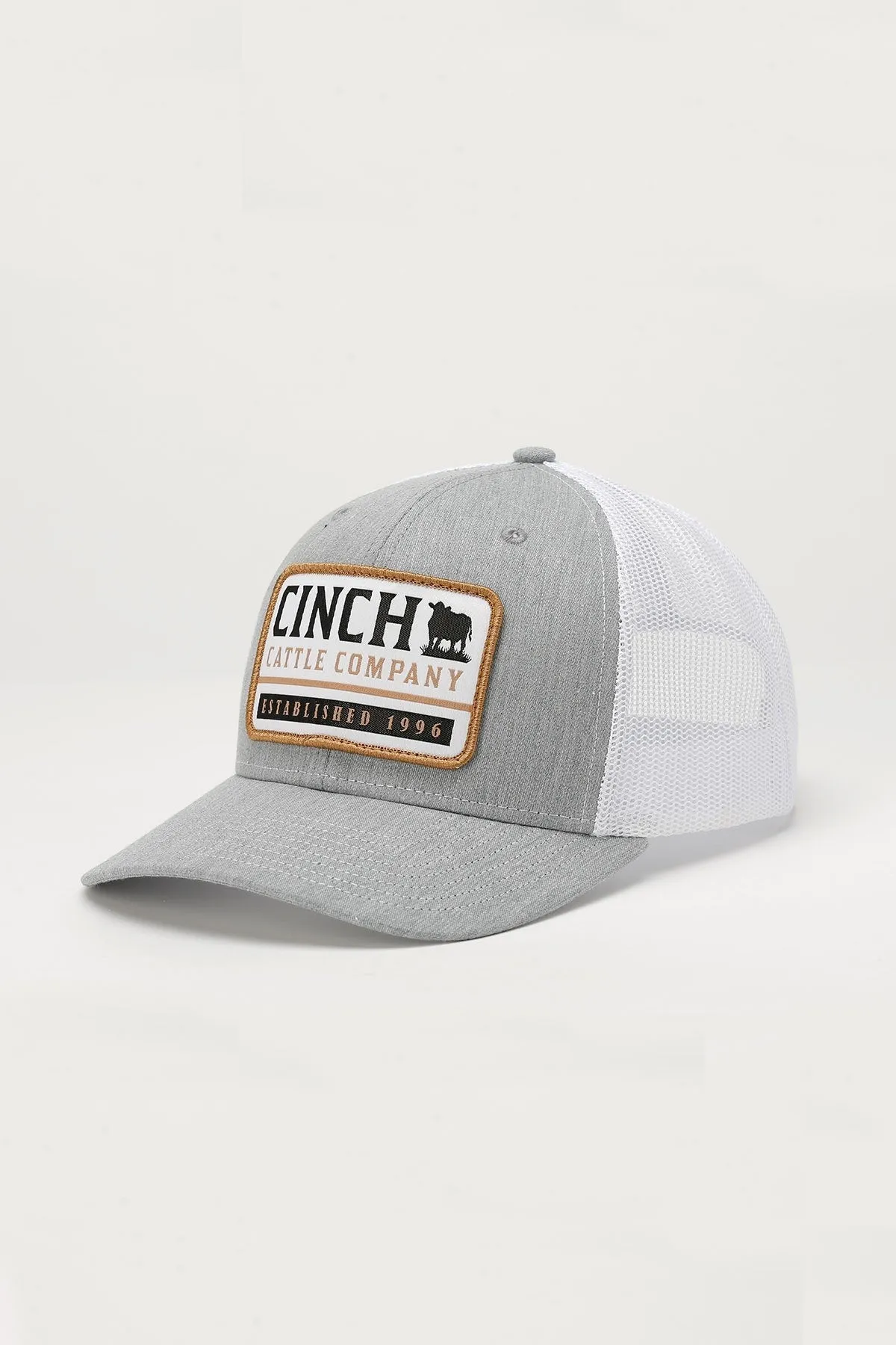 CINCH CATTLE COMPANY CAP - GRAY/WHITE STYLE MCC0800008