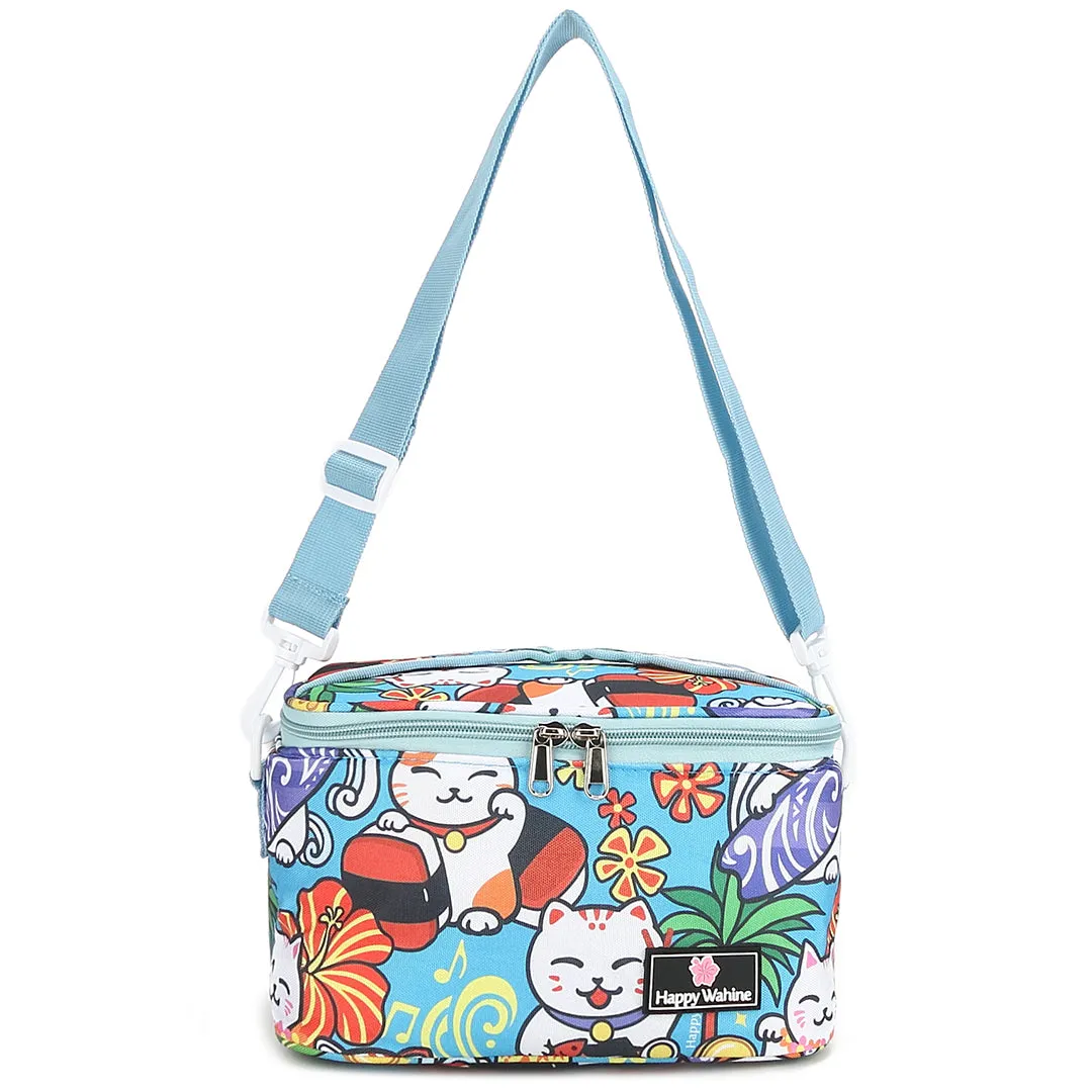 Cooler Tote Small Neko Teal