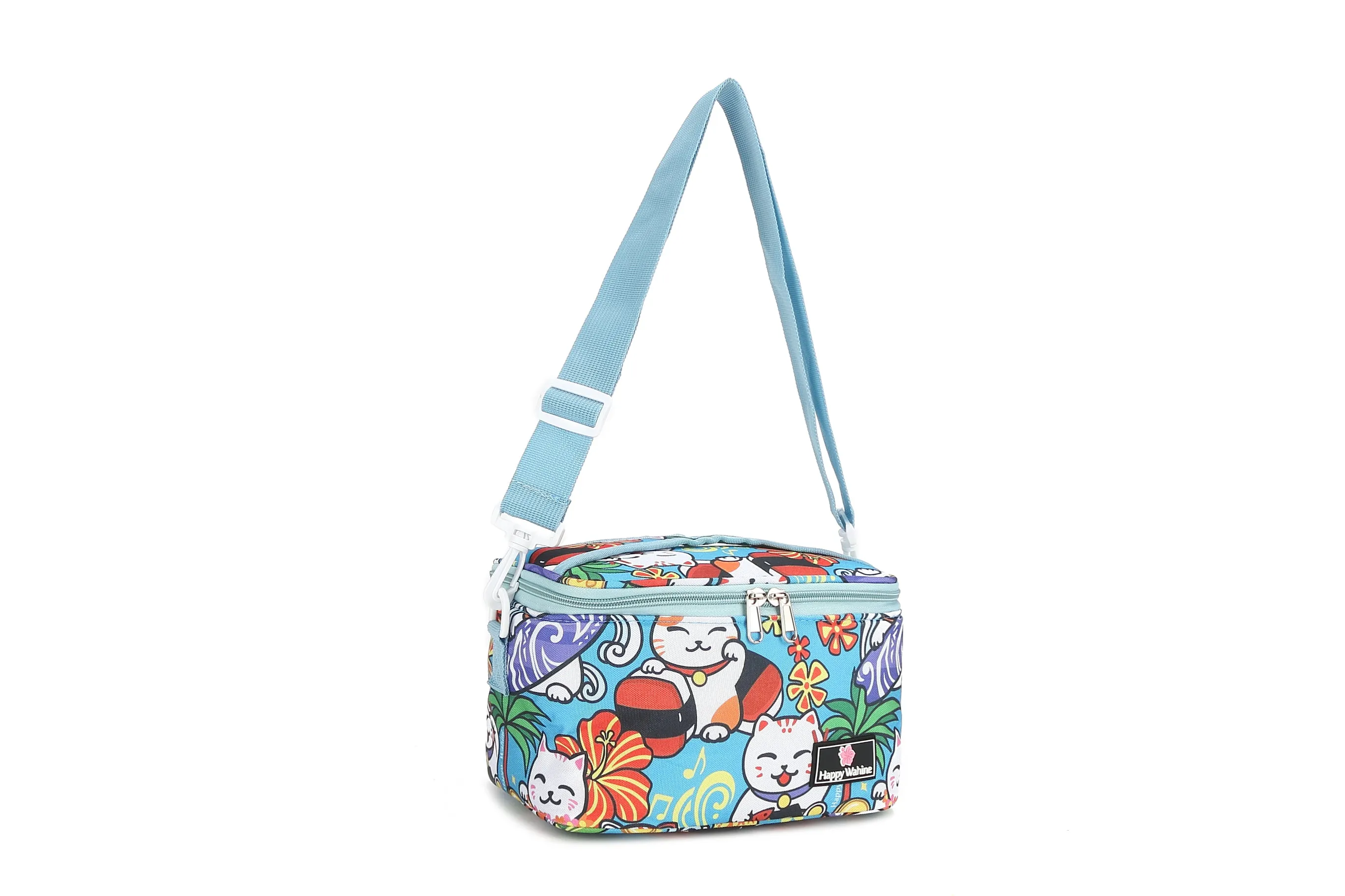 Cooler Tote Small Neko Teal