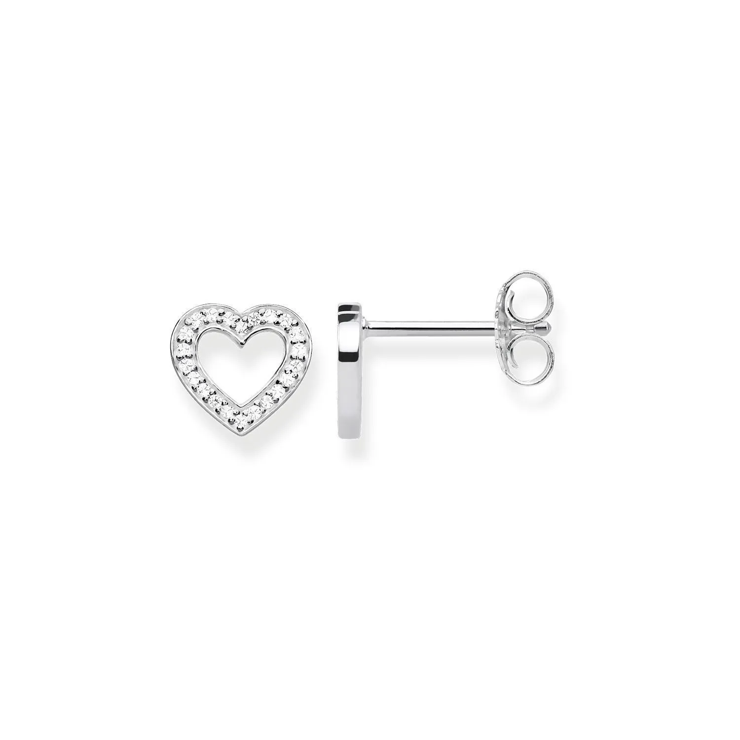 Ear Studs "Heart Large"