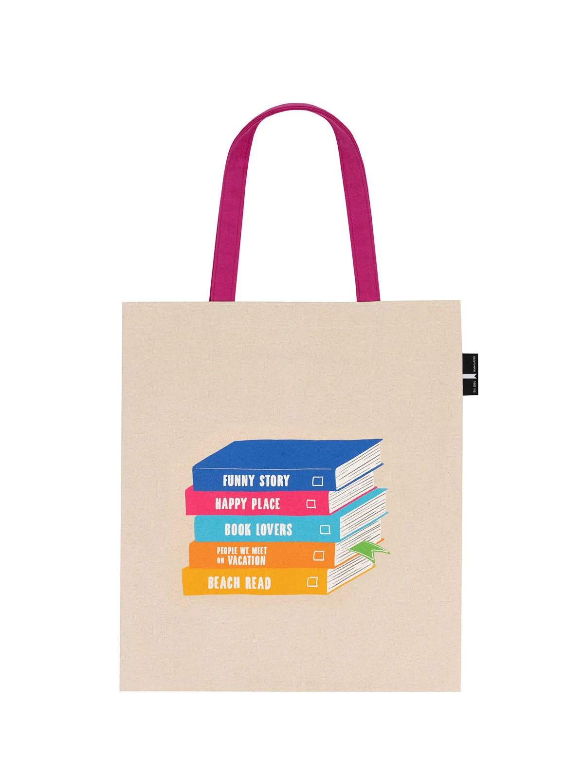 Emily Henry - Books Are My Happy Place tote bag