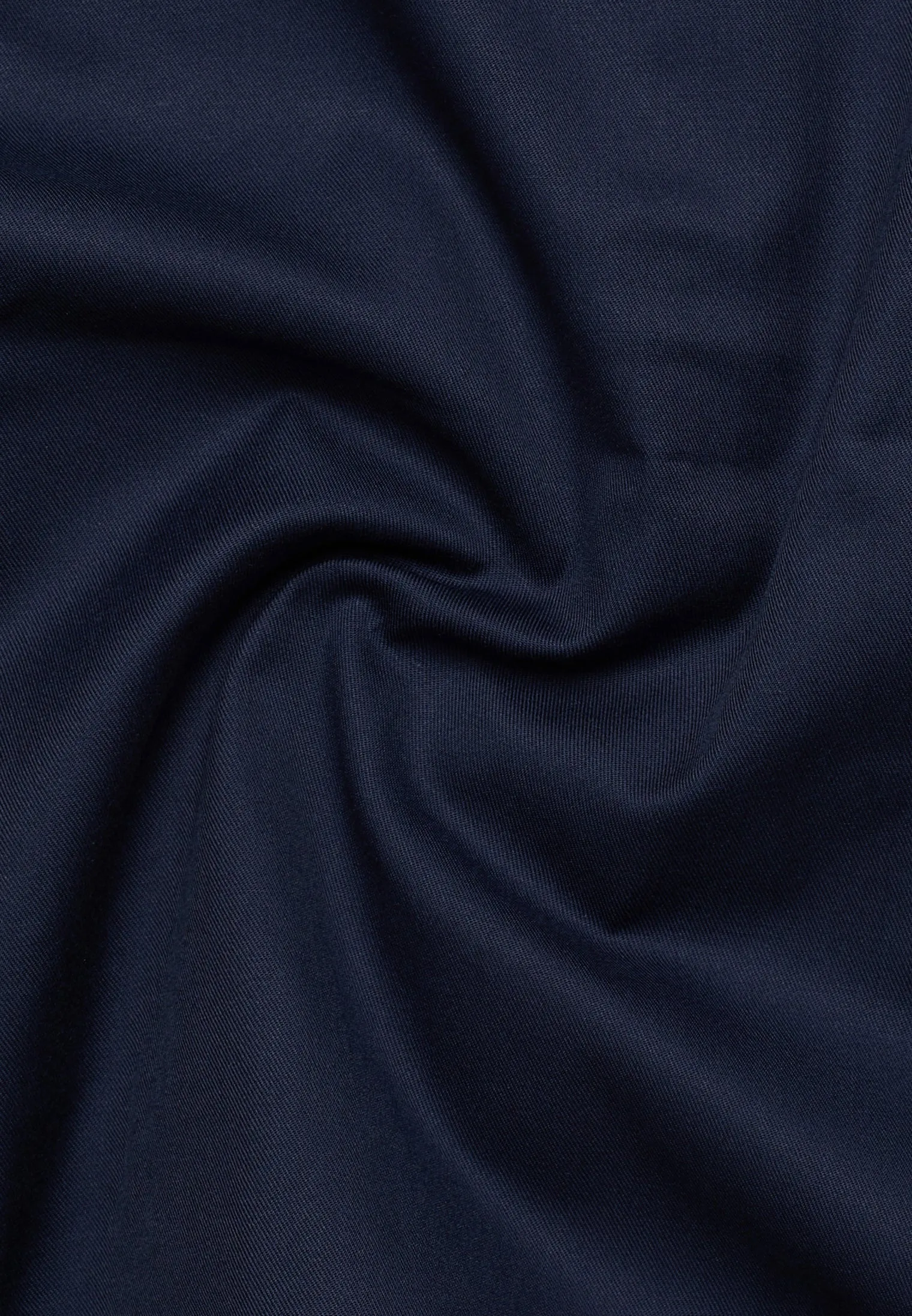 Eterna Navy Shirt With Trim Detail Navy