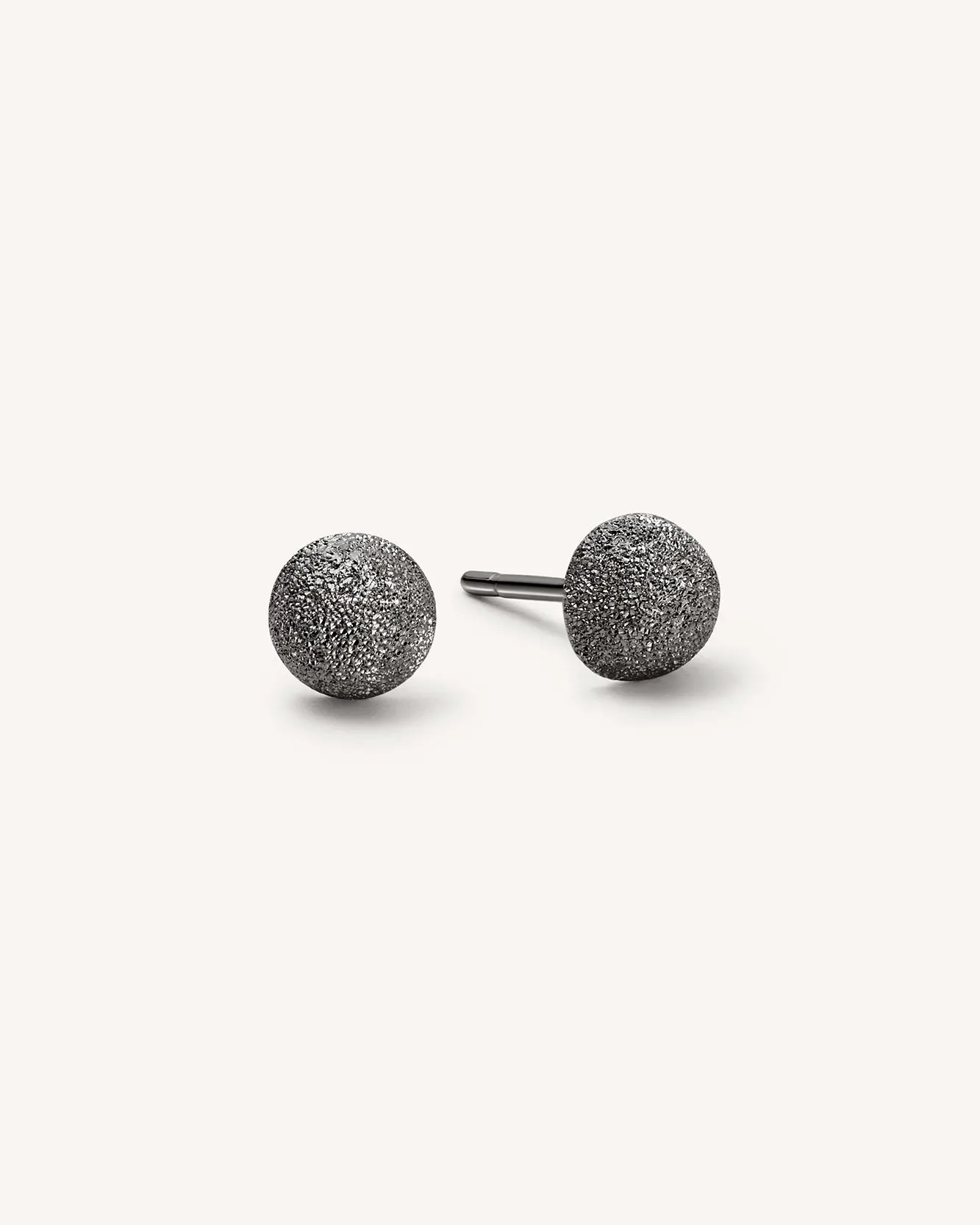 Florentine Finish Small Button Studs