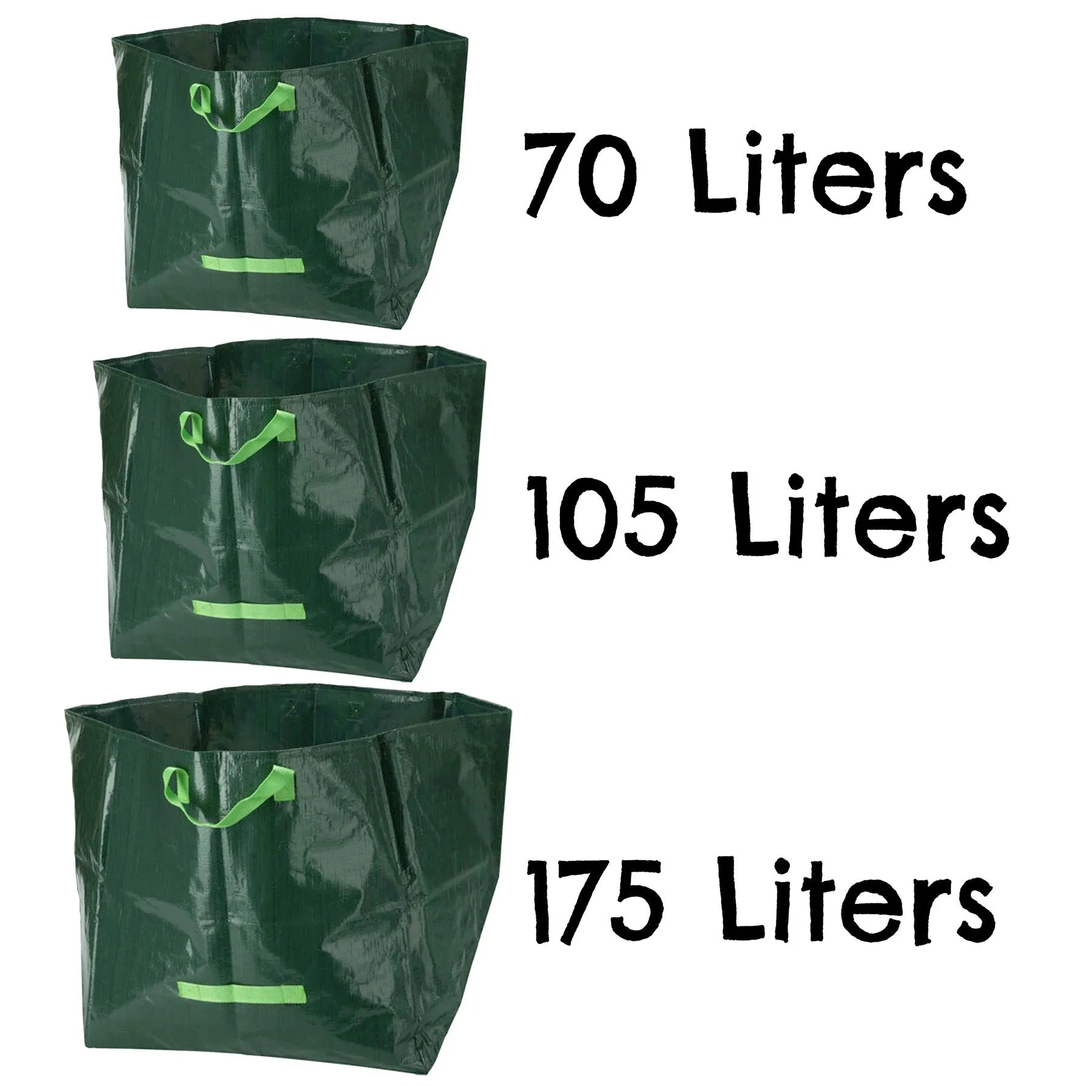 Garden Waste Bag Set of 3