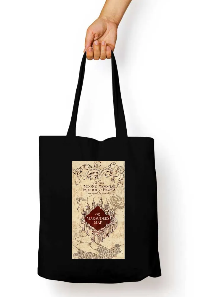 Harry Potter Marauders Map Tote Bag