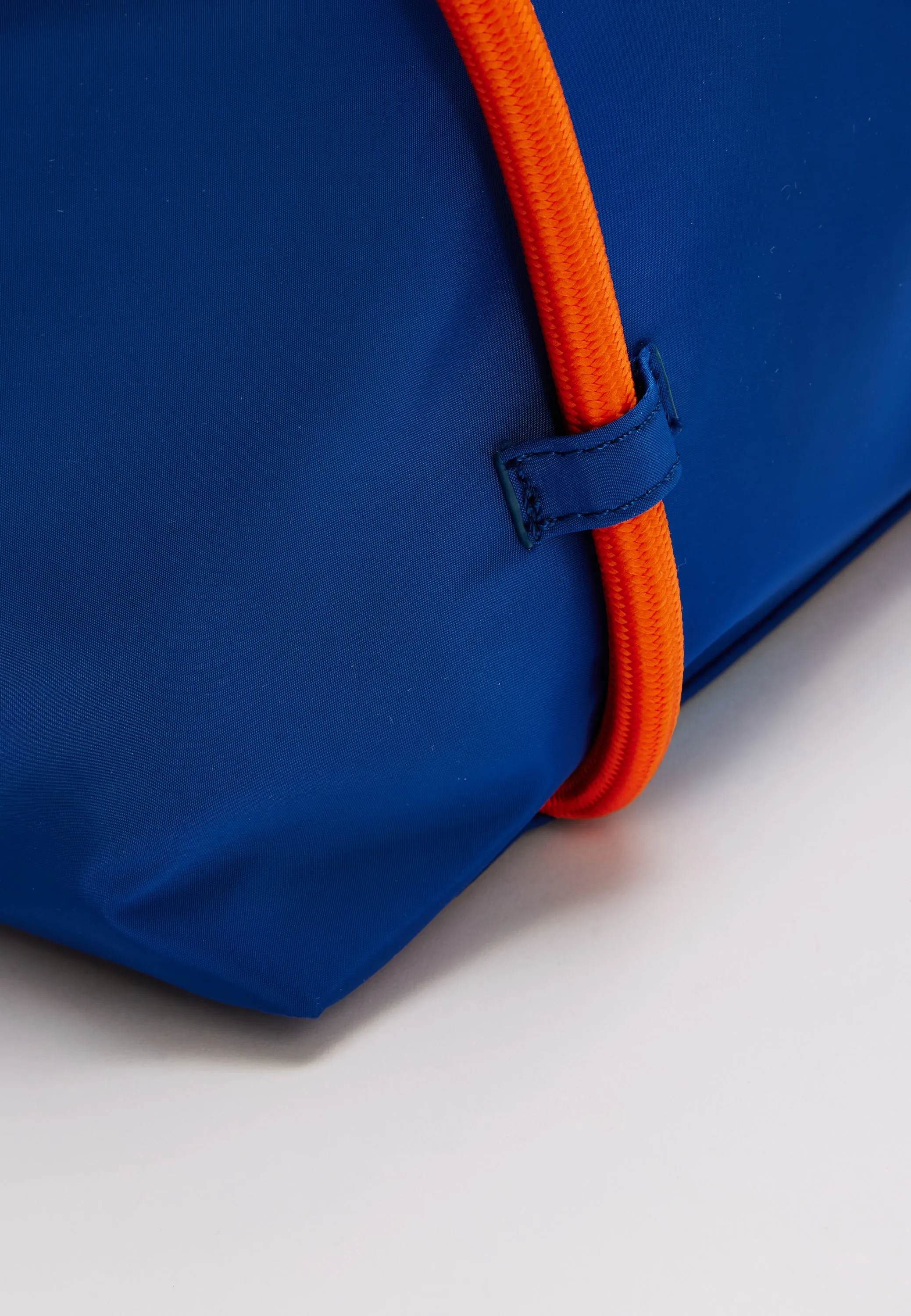 Quilted Logo Tote Bag in Vibrant Orange and Royal Blue by House of Holland - Stylish & Functional Accessory