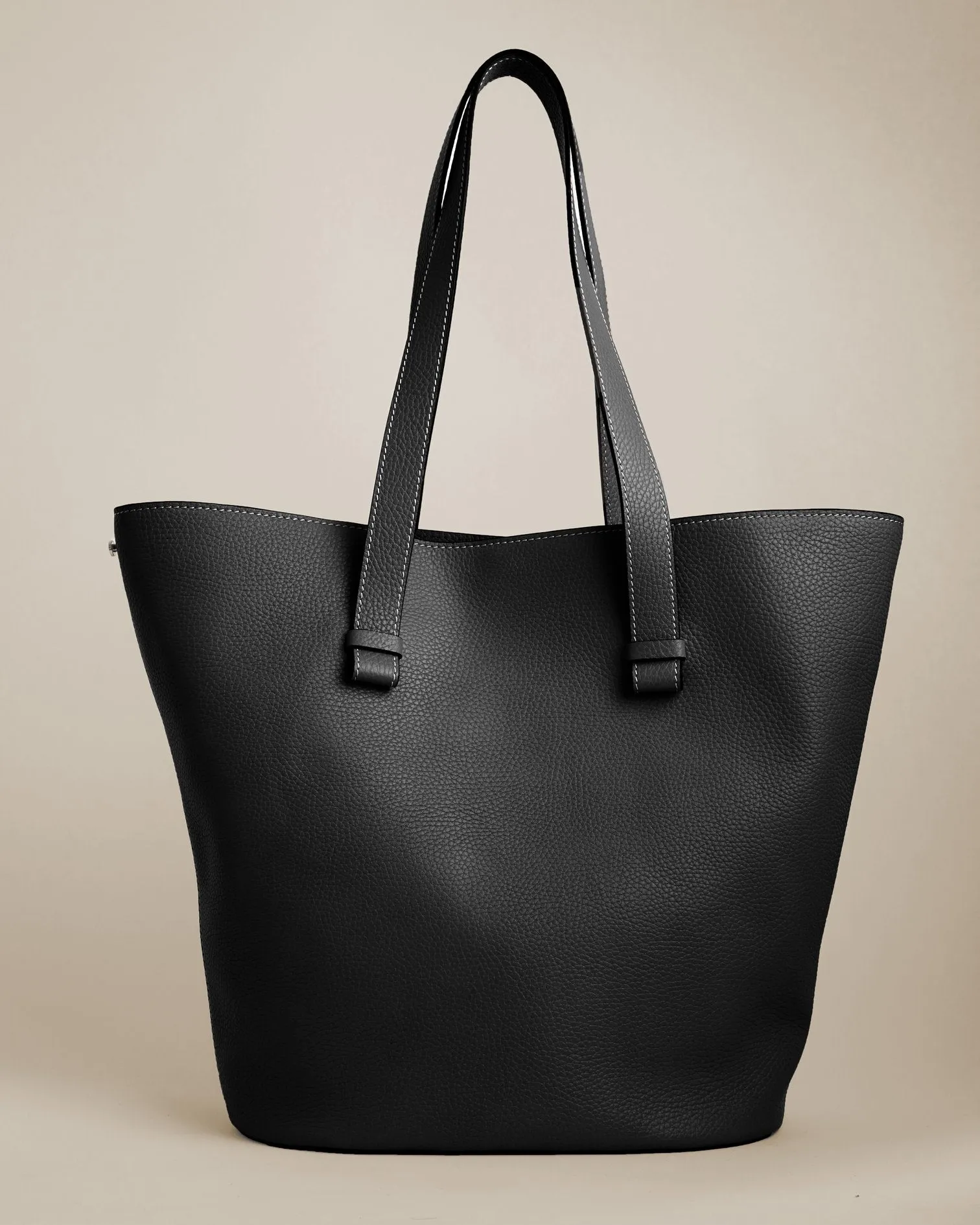 Joplin Tote Bag | Black Pebble