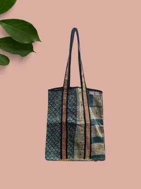 kantha vintage tote