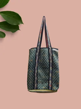 kantha vintage tote