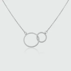 Kelso Sterling Silver Rings Necklace