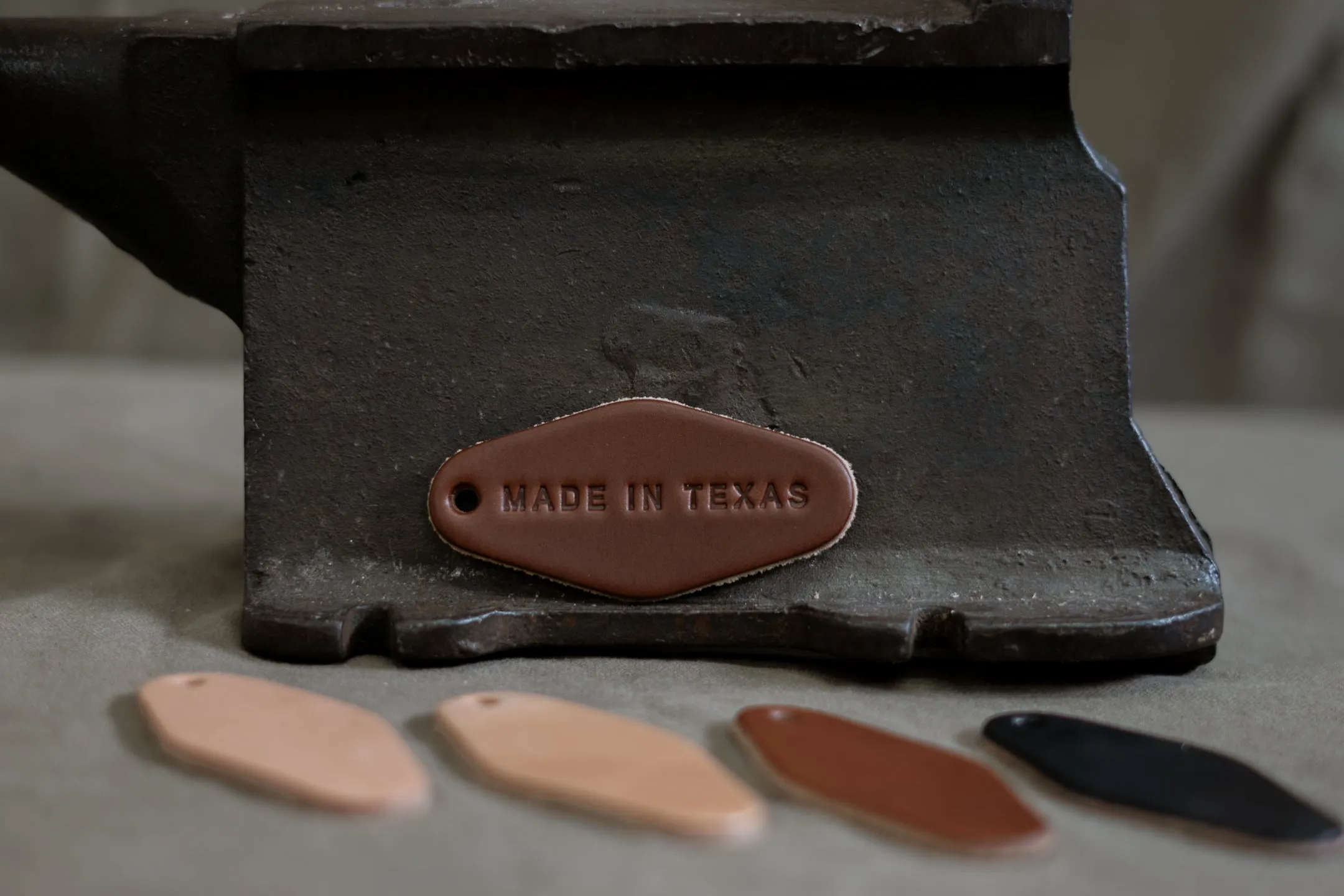 Leather Motel Key Tag | Made In Texas | Manready Mercantile