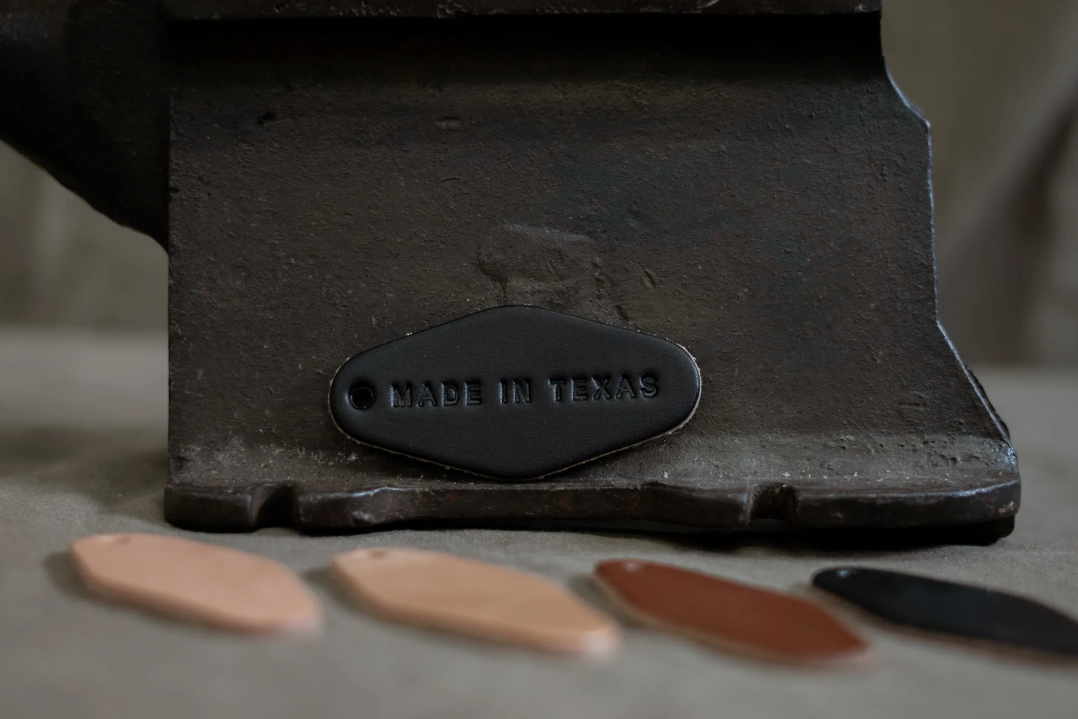 Leather Motel Key Tag | Made In Texas | Manready Mercantile