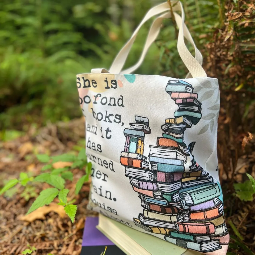 Louisa May Alcott Tote Bag [Newsletter Exclusive]