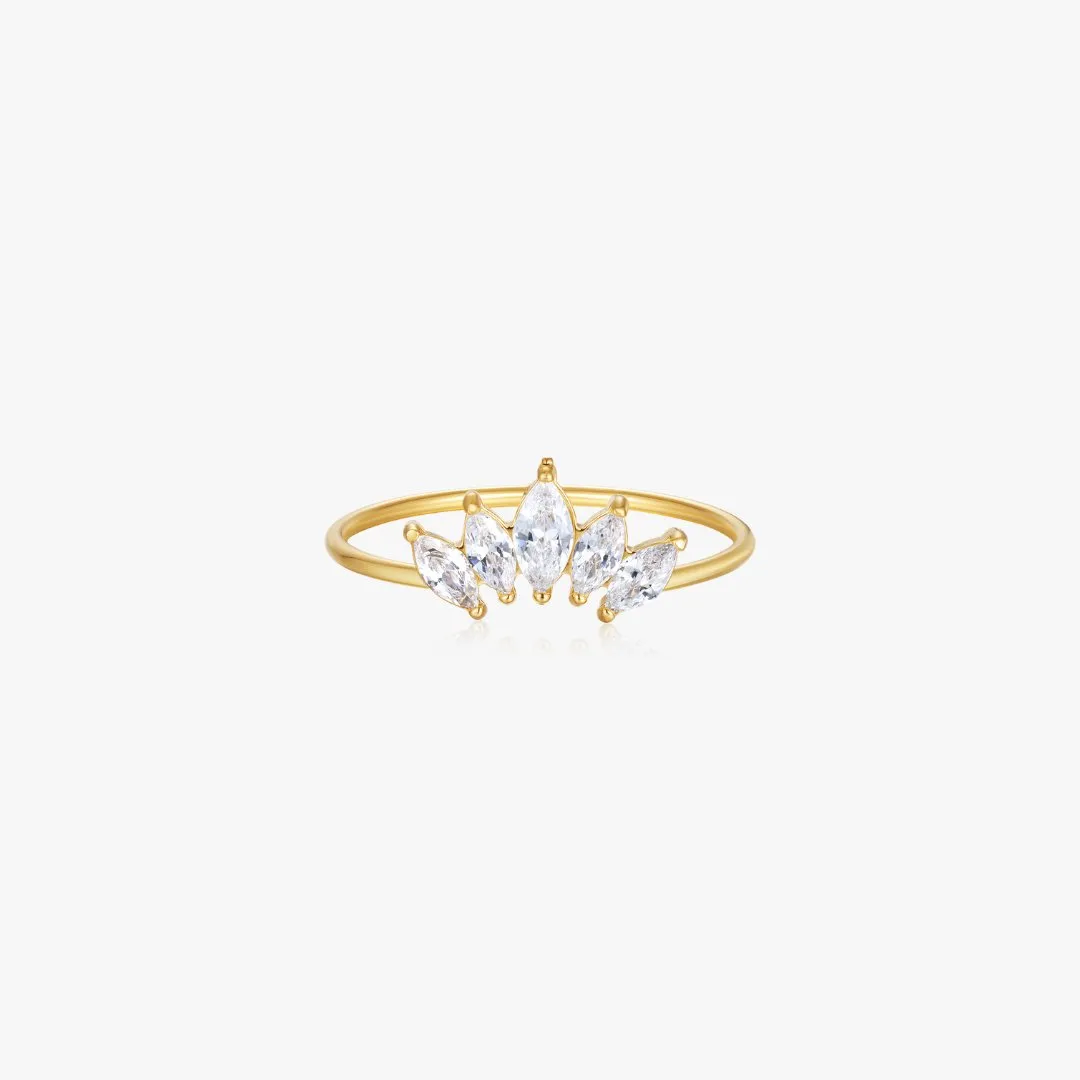 Marquise Gem Ring (Greek Inspired Collection)