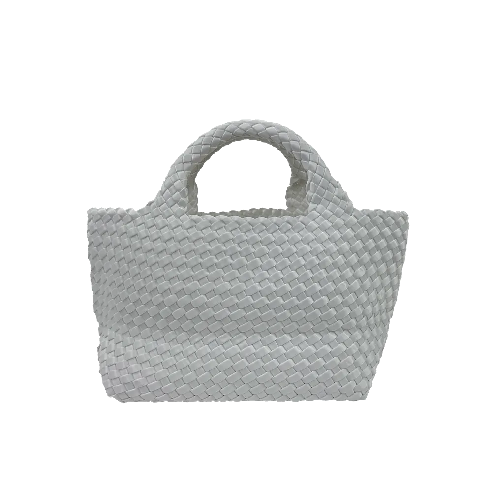 Molly Woven Satin Tote