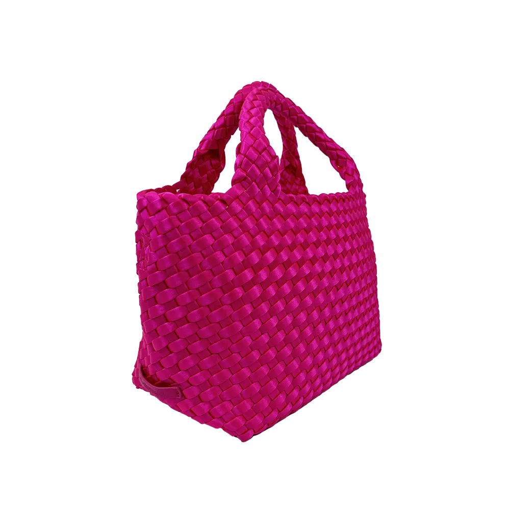 Molly Woven Satin Tote