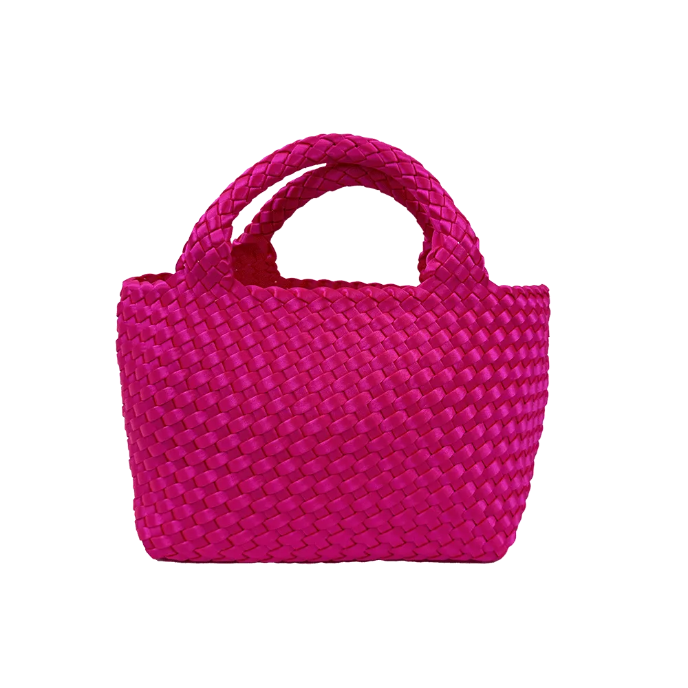 Molly Woven Satin Tote