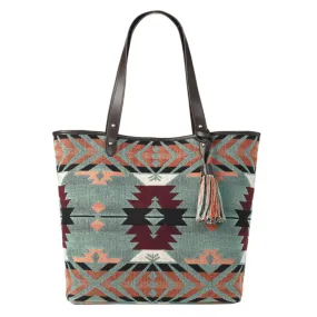 Nocona® Women's Sandra Satchel Southwest Print Western Tote Bag