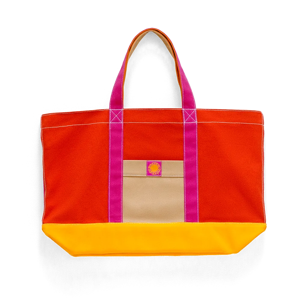 "Big Sur" Zippered Tote (BS190012Z)