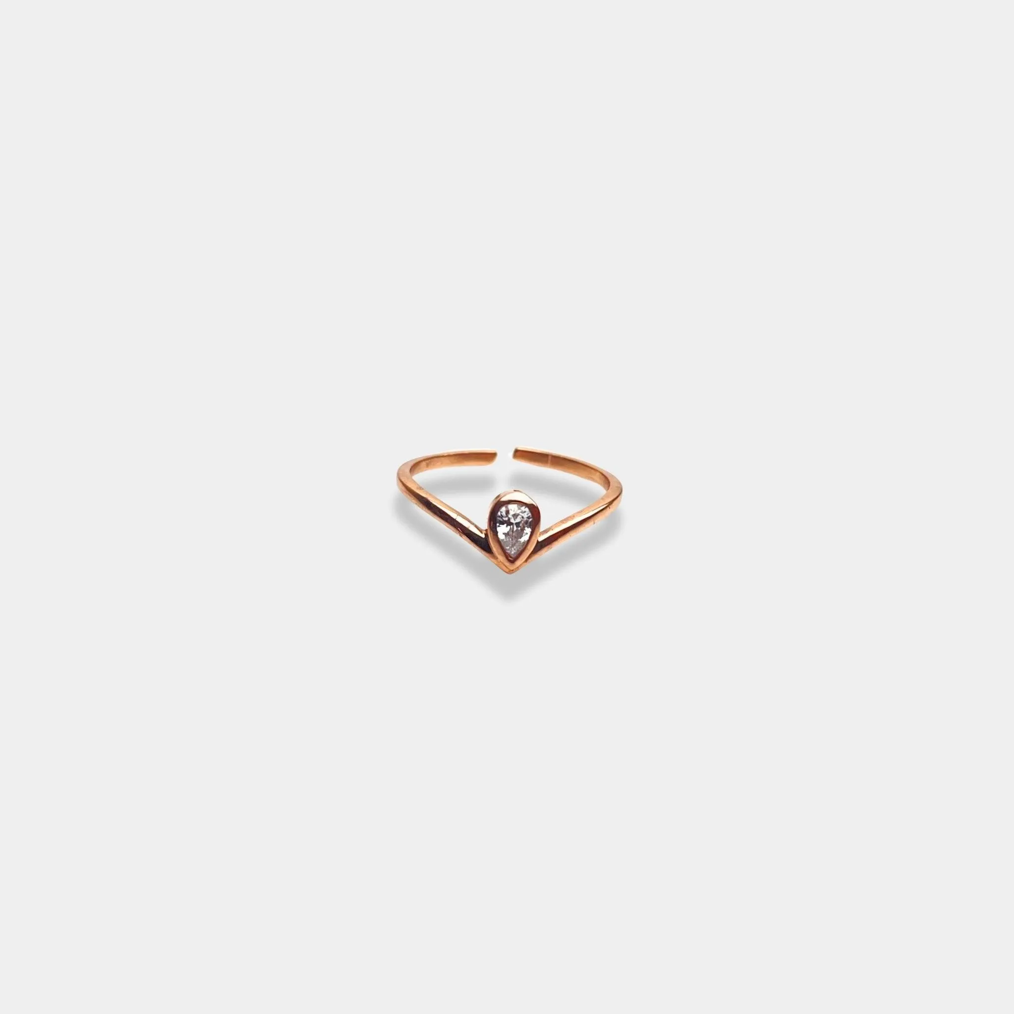 rose gold Love Elegance Rings