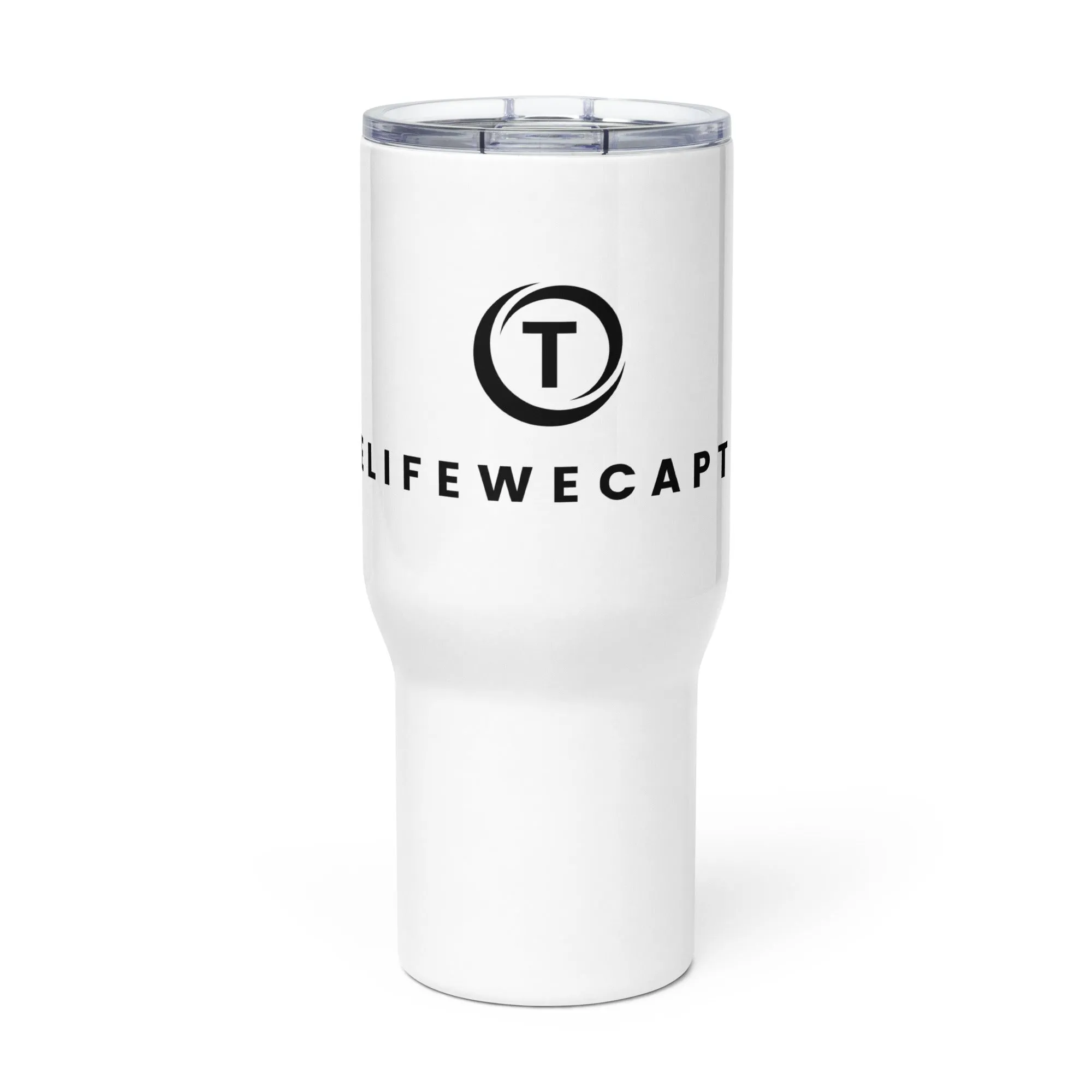 Stainless Steel Travel Mug w/ Handle - TLWC Brand