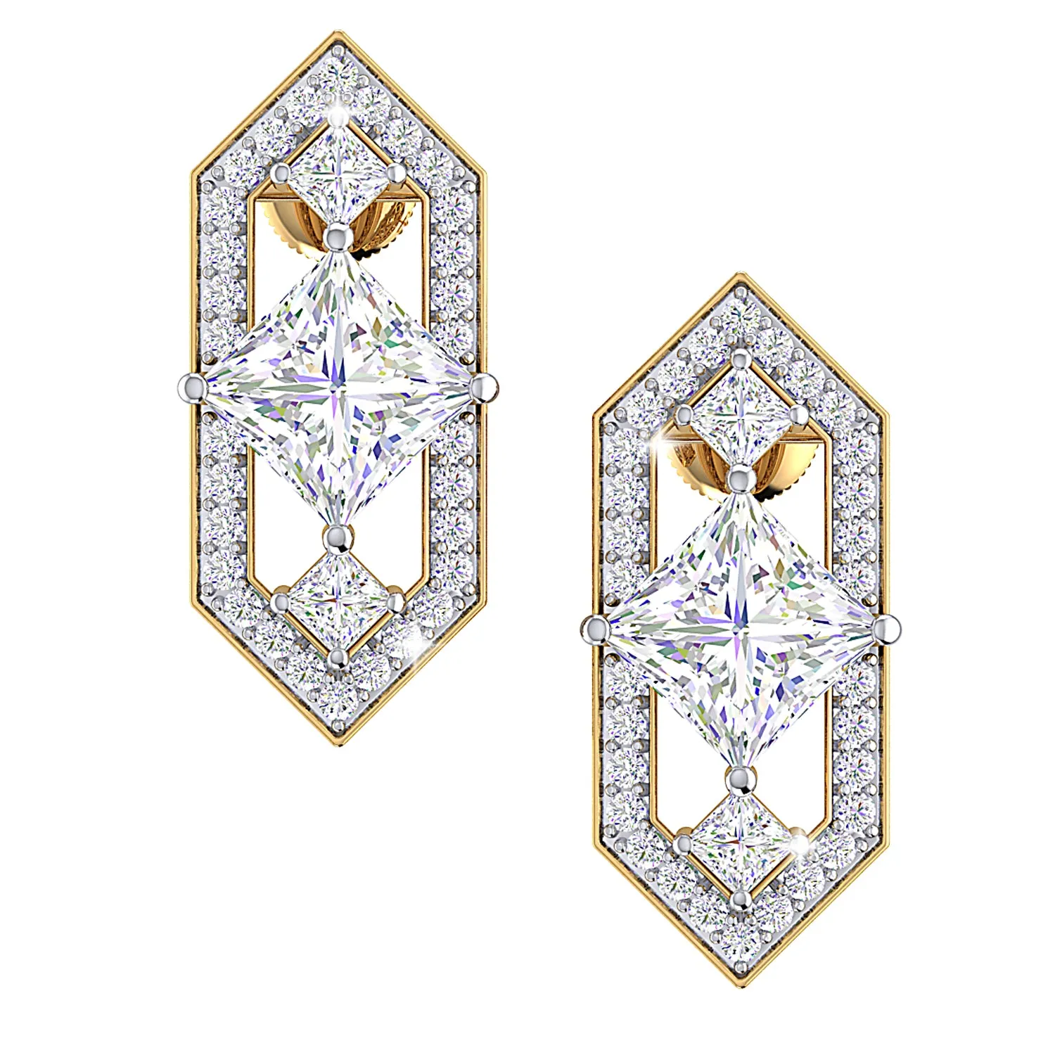 THE CORNITHIAN PRINCESS SOLITAIRE STUDS