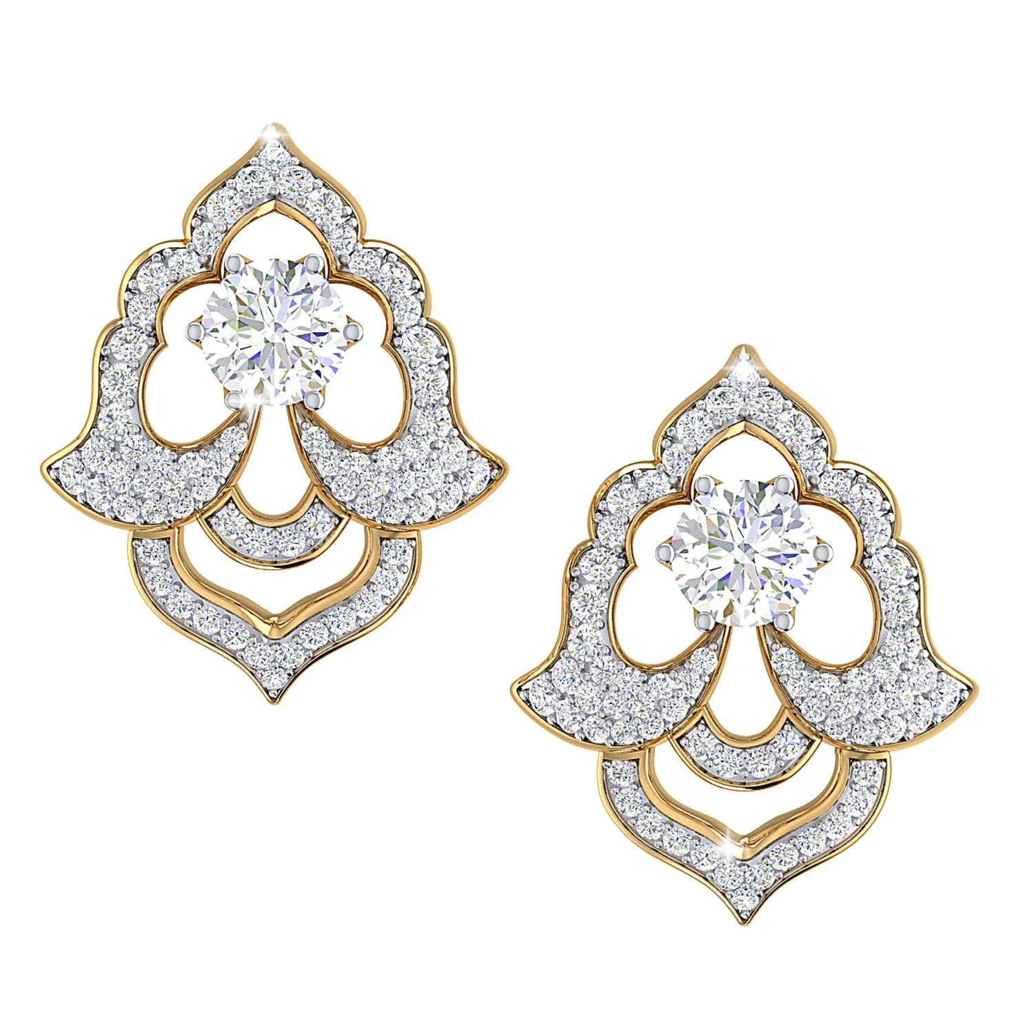 THE SCIMITAR SOLITAIRE STUDS