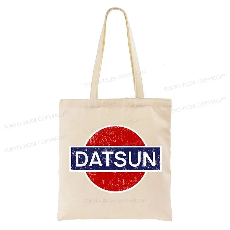 Tokyo-Tiger Datsun Vintage Car Tote Bag